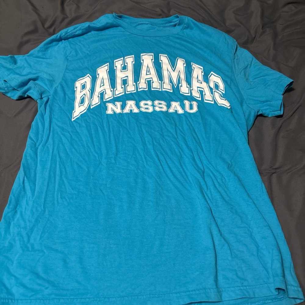 Blue Bahamas nausau shirt